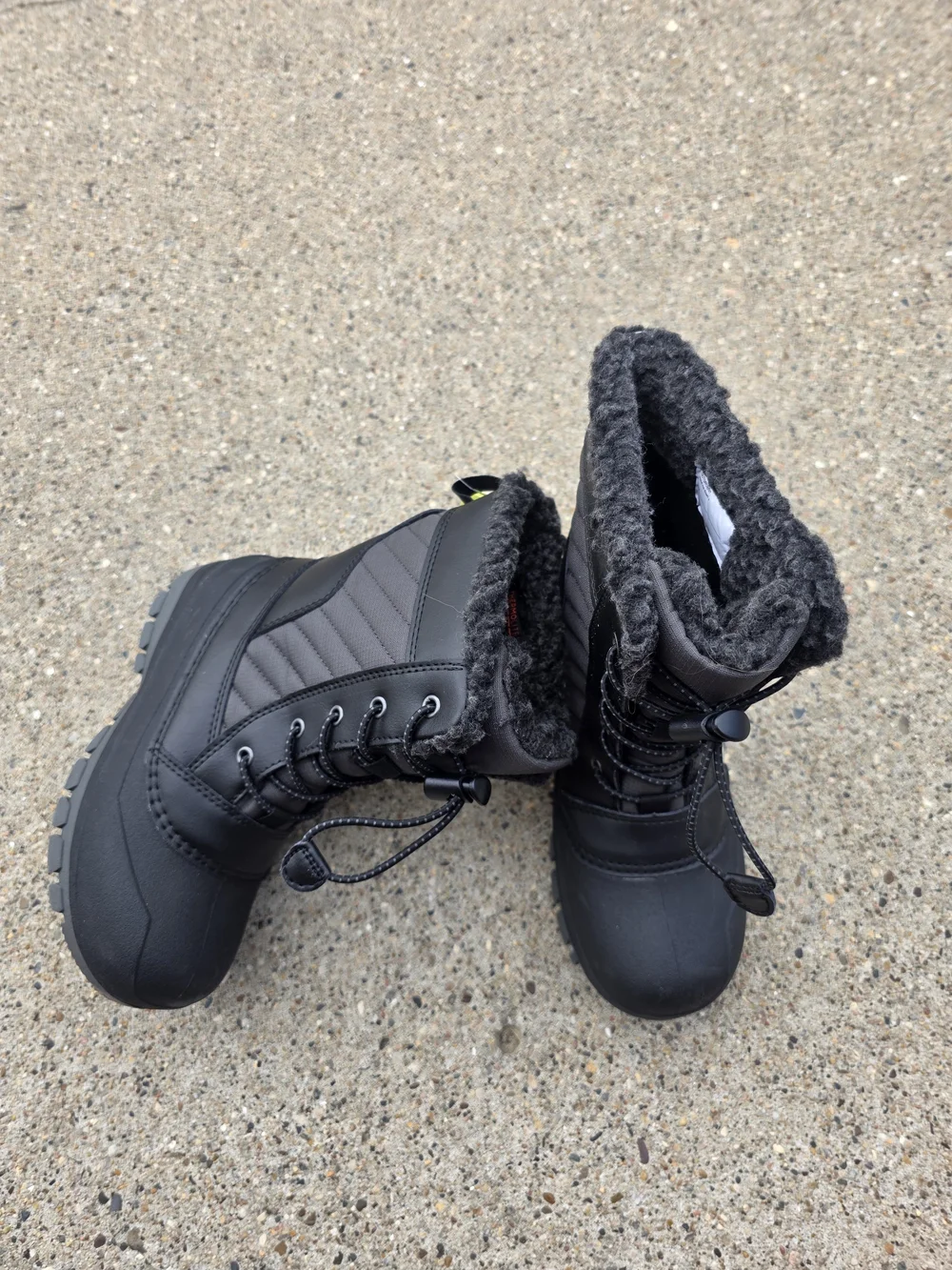 All In Motion Fleece-Lined Waterprood Winter Boots Boys 13